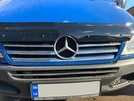 Накладки на решітку широкі (2002-2006, 6 частин, нерж) для Mercedes Sprinter W901/902/903/904/905 рр - 2