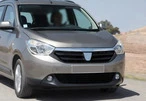 Смужка над решіткою (2015-2025, нерж.) для Dacia Lodgy рр - 1