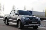 Передній захист ST014 (нерж.) для Toyota Hilux 2006-2015 рр - 4