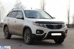 Кенгурятник WT007 (нерж.) для Kia Sorento II XM 2009-2014 рр - 3
