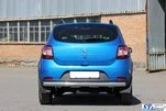 Задня дуга AK002 (нерж) для Dacia Sandero 2013-2020 рр - 5