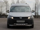 Передній вус Shark ST015 (нерж) для Volkswagen Caddy 2010-2015 рр - 1