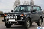 Кенгурятник QT007 (нерж.) для Lada Niva та Urban - 6