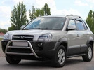 Кенгурятник WT022 (нерж.) для Hyundai Tucson JM 2004- рр - 1