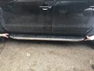 Бокові пороги BlackLine (2 шт, алюміній) для Volkswagen Amarok 2010-2022 рр - 3