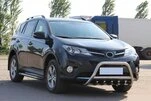 Кенгурятник WT003 (нерж) для Toyota Rav 4 2013-2018 рр - 7