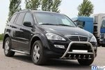 Кенгурятник WT003 (нерж) для SsangYong Action 2005-2018 рр - 2