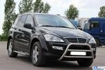 Кенгурятник WT022 (нерж) для SsangYong Kyron 2005-2014 рр - 3