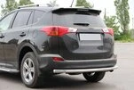 Задня дуга AK002 (нерж) для Toyota Rav 4 2013-2018 рр - 4