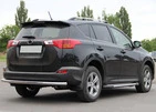 Задня дуга AK002 (нерж) для Toyota Rav 4 2013-2018 рр - 1