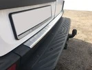 Накладка на бампер задній МАТОВИЙ (Omsa, нерж.) для Mercedes Sprinter W906 2006-2018 рр - 1
