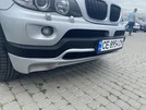 Накладка на передній бампер послерестайл (під фарбування) для BMW X5 E-53 1999-2006 рр - 5