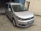 Накладки на дзеркала хром (2 шт) Хромований пластик для Volkswagen Caddy 2010-2015 рр - 3