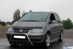 Кенгурятник WT003 (нерж) 51 мм, без напису для Volkswagen Sharan 2010- рр - 3