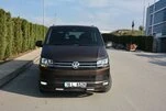 Накладка на передній бампер Sport 2-LED 2015-2018 (під фарбування) для Volkswagen T6 - 7