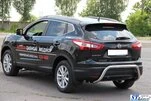 Задня дуга AK007-1 (нерж) для Nissan Qashqai 2014-2021 рр - 5