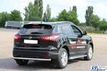 Задня дуга AK002 (нерж) для Nissan Qashqai 2014-2021 рр - 3