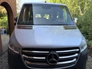 Накладки на решітку (широка модель, 6 шт) для Mercedes Sprinter W907/W910 2018- рр - 3