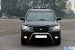 Кенгурятник WT007 (нерж.) для Hyundai Santa Fe 2 2006-2012 рр - 2