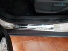Накладки на пороги OmsaLine (4 шт, нерж) для Ford Courier 2014-2023 рр - 4