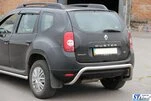 Задня дуга скоба (нерж.) для Dacia Duster 2008-2018 рр - 3
