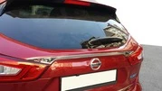 Накладка над номером (нерж.) Carmos - Турецька сталь для Nissan Qashqai 2014-2021 рр - 1