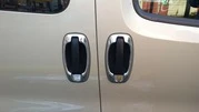 Накладка навколо ручок (4 шт, нерж) Carmos - Турецька сталь для Opel Combo 2012-2018 рр - 9
