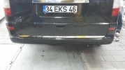 Кант на кришку багажника (нерж) для Mercedes Vito W639 2004-2014 рр - 6