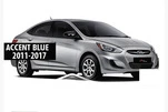 Накладки на дзеркала без вирізу під поворот BMW-style (2 шт) для Hyundai Accent 2011-2017 рр - 5