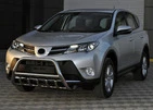 Кенгурятник WT003 (нерж) для Toyota Rav 4 2013-2018 рр - 1