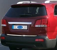 Кромка багажника (2009-2013, нерж.) Carmos - Турецька сталь для Kia Sorento II XM рр - 1