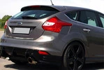 Кромка багажника 2011-2014 (Хетчбек, нерж) для Ford Focus III рр - 1