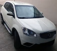 Бокові пороги Line (2 шт., Алюміній) для SsangYong Korando 2010-2019 рр - 1