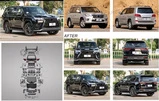 Комплект рестайлінгу на LX600 для Lexus LX570/450d - 6