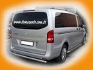 Задній захист кути AK003 (нерж.) для Mercedes Vito / V-class W447 2014- рр - 2
