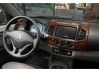 Накладки на панель (13 деталей) Карбон для Mitsubishi L200 2006-2015 рр - 1