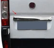 Хром планка над номером (нерж.) Carmos - Турецька сталь для Fiat Ducato 2006-2025 рр - 1