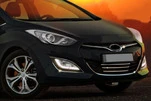 Накладки на нижню решітку і навколо STYLE (нерж) для Hyundai I-30 2012-2017 рр - 1