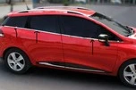 Окантовка вікон (Sport Tourer, 8 шт, нерж) для Renault Clio IV 2012-2019 рр - 1