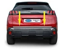 Кромка багажника (нерж) Carmos - Турецька сталь для Peugeot 3008 2016-2023 рр - 1