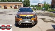 Кенгурятник без напису WT003 (нерж.) для Dacia Duster 2018-2024 рр - 7