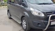 Кенгурятник WT006 (нерж) для Ford Custom 2013-2022 рр - 2