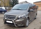 Кенгурятник WT006 (нерж.) для Mercedes Vito / V-class W447 2014- рр - 3