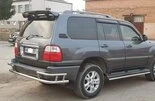 Задній захист AK009-15 (нерж.) для Lexus LX470 - 2