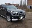 Передній захист F3-31 (нерж) для Toyota Land Cruiser Prado 150 - 8