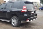 Задня дуга AK005-2 (нерж) для Toyota Land Cruiser Prado 150 - 4
