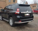 Задня дуга AK005-2 (нерж) для Toyota Land Cruiser Prado 150 - 5