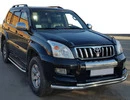 Передня дуга ST014 (нерж.) 60/60 мм для Toyota Land Cruiser Prado 120 - 1