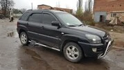 Бічні труби (2 шт., Нерж.) для Kia Sportage 2004-2010 рр - 2