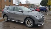 Бічні труби (2 шт, нерж) для Nissan X-trail T32 / Rogue 2014-2021 рр - 2
